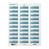 マウンテンリッジ住所 シール (フルシート)