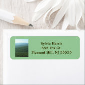 マウンテンリッジ差出人住所ラベル ラベル (インサイチュ)