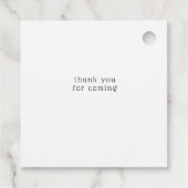 マウンテンリトリート結婚ラスティックズ フェイバータグ (裏面)