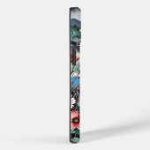 マウンテンリバーとワイルドフラワーウォーターカラー Case-Mate iPhoneケース (裏面 / 右)