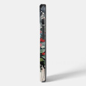 マウンテンリバーとワイルドフラワーウォーターカラー Case-Mate iPhoneケース (裏面 / 左)