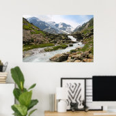 マウンテンリバーシーナリー ポスター (ホームオフィス)