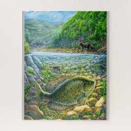 マウンテンリバーフィッシュ ジグソーパズル