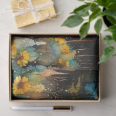 マウンテンリバーワイルドフラワーランドスケープ 薄葉紙 (ギフト)