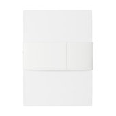 マウンテンリバー秋ウィンターランドスケープ結婚ズ 招待状ベリーバンド (裏面例)