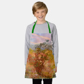 マウンテンリバー芸術的 エプロン (着用した状態)