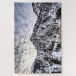 マウンテンリフト雪の景色 ジグソーパズル