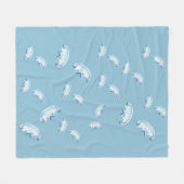 マウンテンリフレクション付きスキーゴーグル フリースブランケット (正面(横))