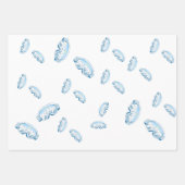 マウンテンリフレクション付きスキーゴーグル ラッピングペーパーシート (正面3)