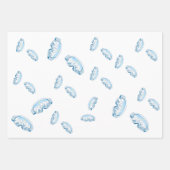 マウンテンリフレクション付きスキーゴーグル ラッピングペーパーシート (正面)