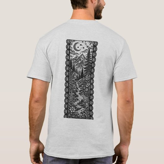 マウンテンリボン Tシャツ (裏面)