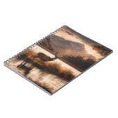 マウンテンレイクの巨大な鹿 ノートブック (左側)