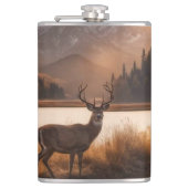 マウンテンレイクの巨大な鹿 フラスク (正面)