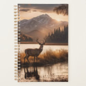 マウンテンレイクの巨大な鹿 プランナー手帳 (正面)