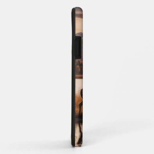 マウンテンレイクの巨大な鹿 Case-Mate iPhoneケース (裏面/右)