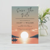 マウンテンレイクサイドフォレストアウトドアレイク結婚ズ セーブザデート (スタンド正面)