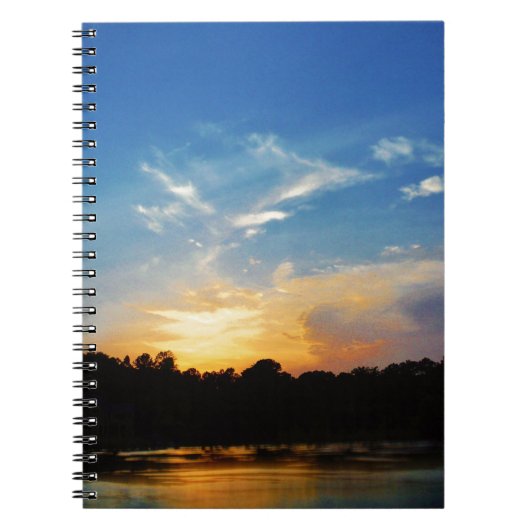 マウンテンレイクサンセット ノートブック (正面)