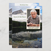 マウンテンレイクシーン記念カード（写真付き） プログラム (正面/裏面)