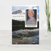 マウンテンレイクシーン記念写真付きカード プログラム (正面)