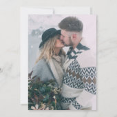 マウンテンレイクパイン水彩写真保存日 招待状 (裏面)