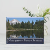 マウンテンレイクファミリー懇親会招待状 招待状 (スタンド正面)