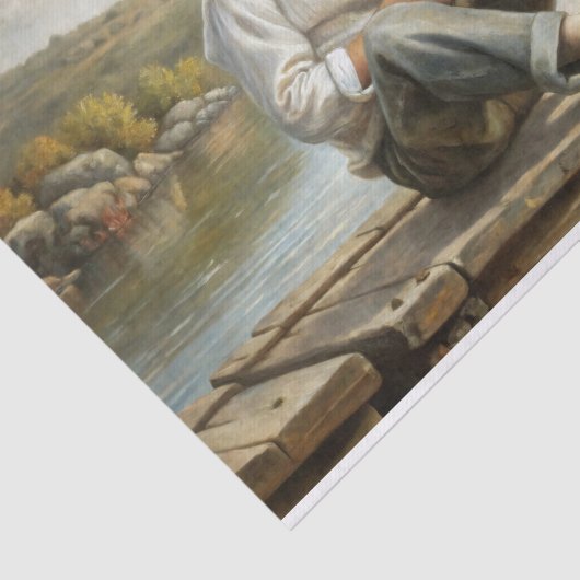 マウンテンレイクベリエ魚釣りボーイデクページ 薄葉紙 (詳細)