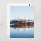 マウンテンレイクランドスケープ写真 ポストカード (正面/裏面)