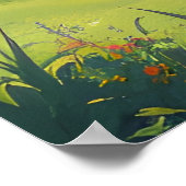 マウンテンレイクランドスケープ ポスター (角)