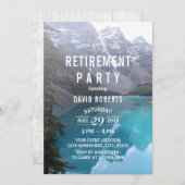 マウンテンレイクリタイアメントパーティー 招待状 (正面/裏面)