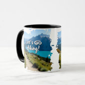 マウンテンレイクレッツハイキング マグカップ (正面左)