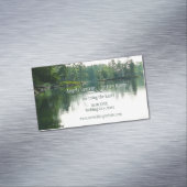 マウンテンレイク日付磁石を保存 マグネット名刺 (インサイチュ)