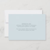 マウンテンレイク結婚のフォトストリップサンキューカード サンキューカード (裏面)