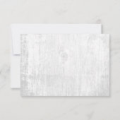 マウンテンレイク結婚ズRSVPエレガント 出欠カード (裏面)