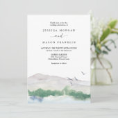マウンテンレイク結婚式招待状 招待状 (スタンド正面)