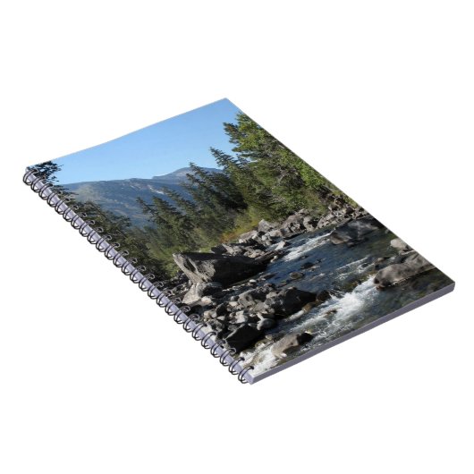 マウンテンレイク風景写真 ノートブック (右側)