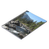 マウンテンレイク風景写真 ノートブック (左側)