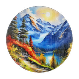 マウンテンレイク：景勝地 カッティングボード