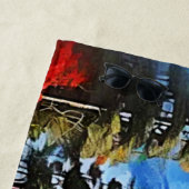 マウンテンレイク：景勝地 ビーチタオル (インサイチュ)