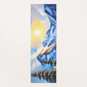 マウンテンレイク：景勝地 ヨガマット (正面)