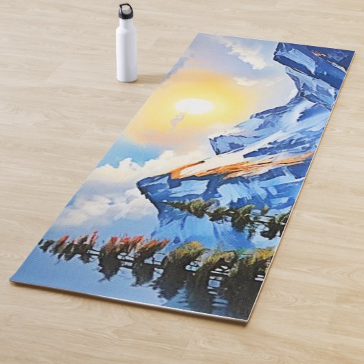 マウンテンレイク：景勝地 ヨガマット (インサイチュ)