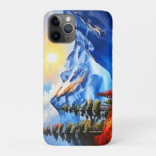 マウンテンレイク：景勝地 Case-Mate iPhoneケース (裏)