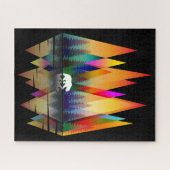 マウンテンレインボークマ ジグソーパズル (横)