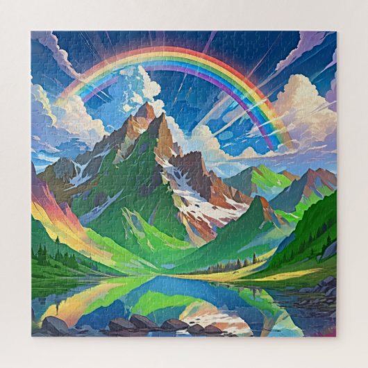 マウンテンレインボー ジグソーパズル (縦)