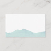 マウンテンレンジゲストテーブルエスコートカード プレイスカード (裏面)