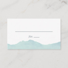 マウンテンレンジゲストテーブルエスコートカード プレイスカード