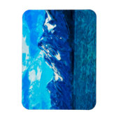 マウンテンレンジ抽象芸術印象派 マグネット (縦)