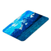 マウンテンレンジ抽象芸術印象派 マグネット (左側)