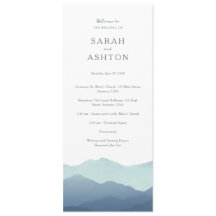 マウンテンレンジ結婚式 プログラム