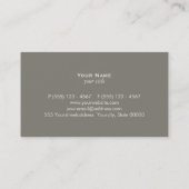 マウンテンロゴ名刺 名刺 (裏面)