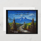 マウンテンロード聖なる書物、 経典 ポストカード (正面/裏面)